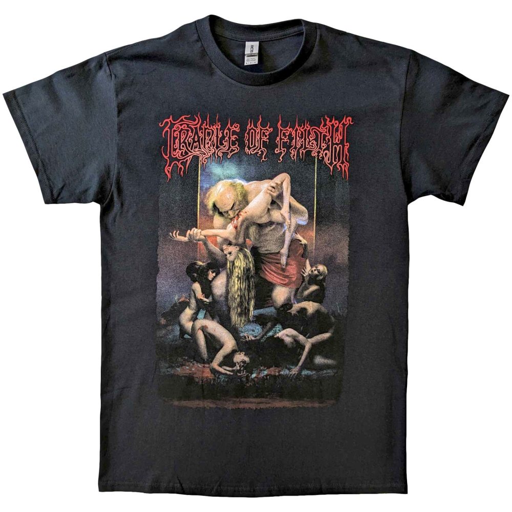 Cradle Of Filth - Existance Is Futile Saturn Tshirt Homme - Noir